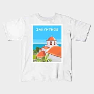 Zakynthos / Zante, Greece Kids T-Shirt